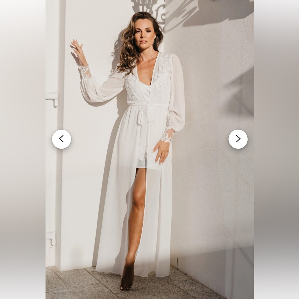 The Lina Georgette Maxi Robe by Le Rose